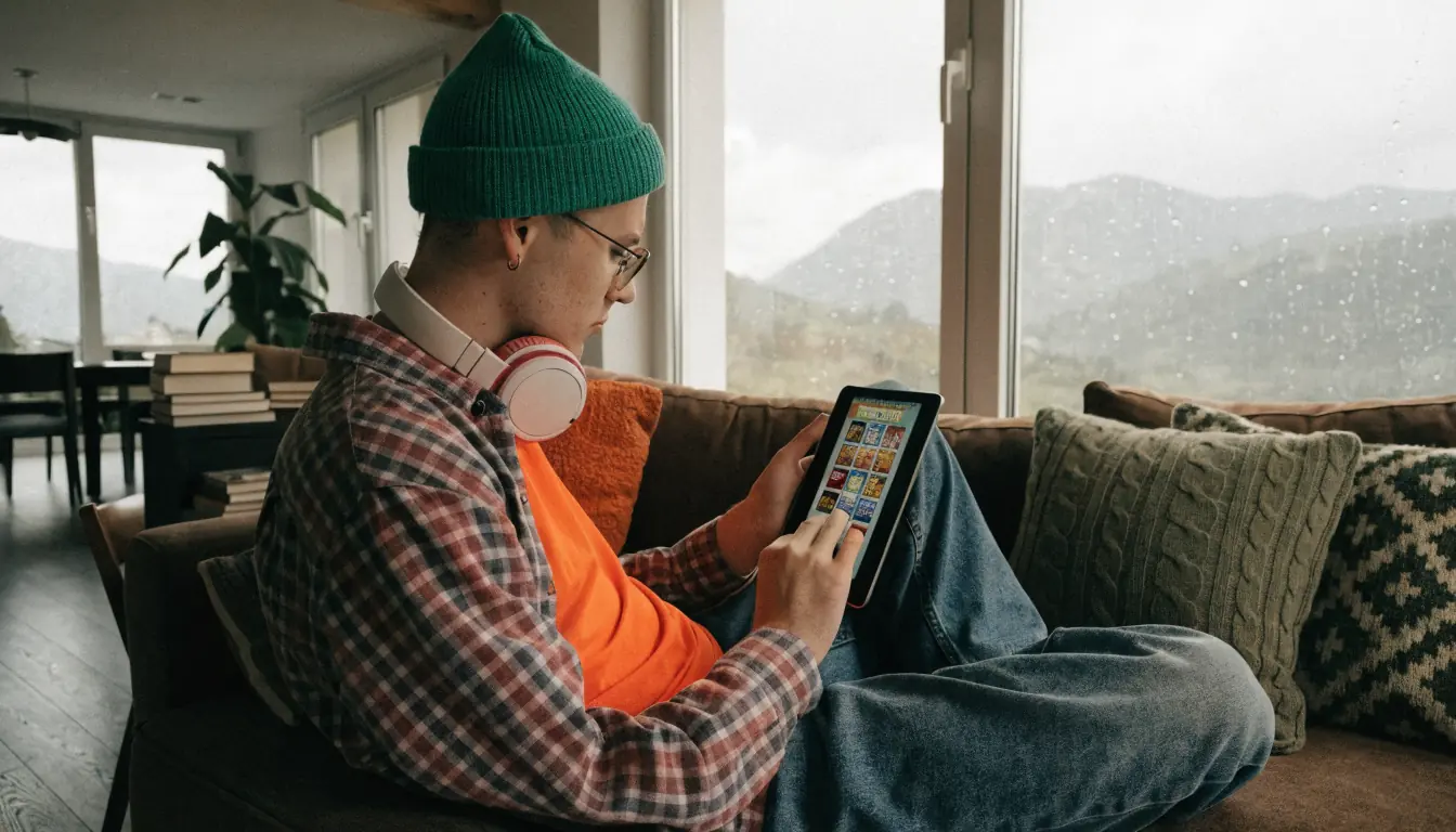 Spieler wählt Slot eines bestimmten Anbieters