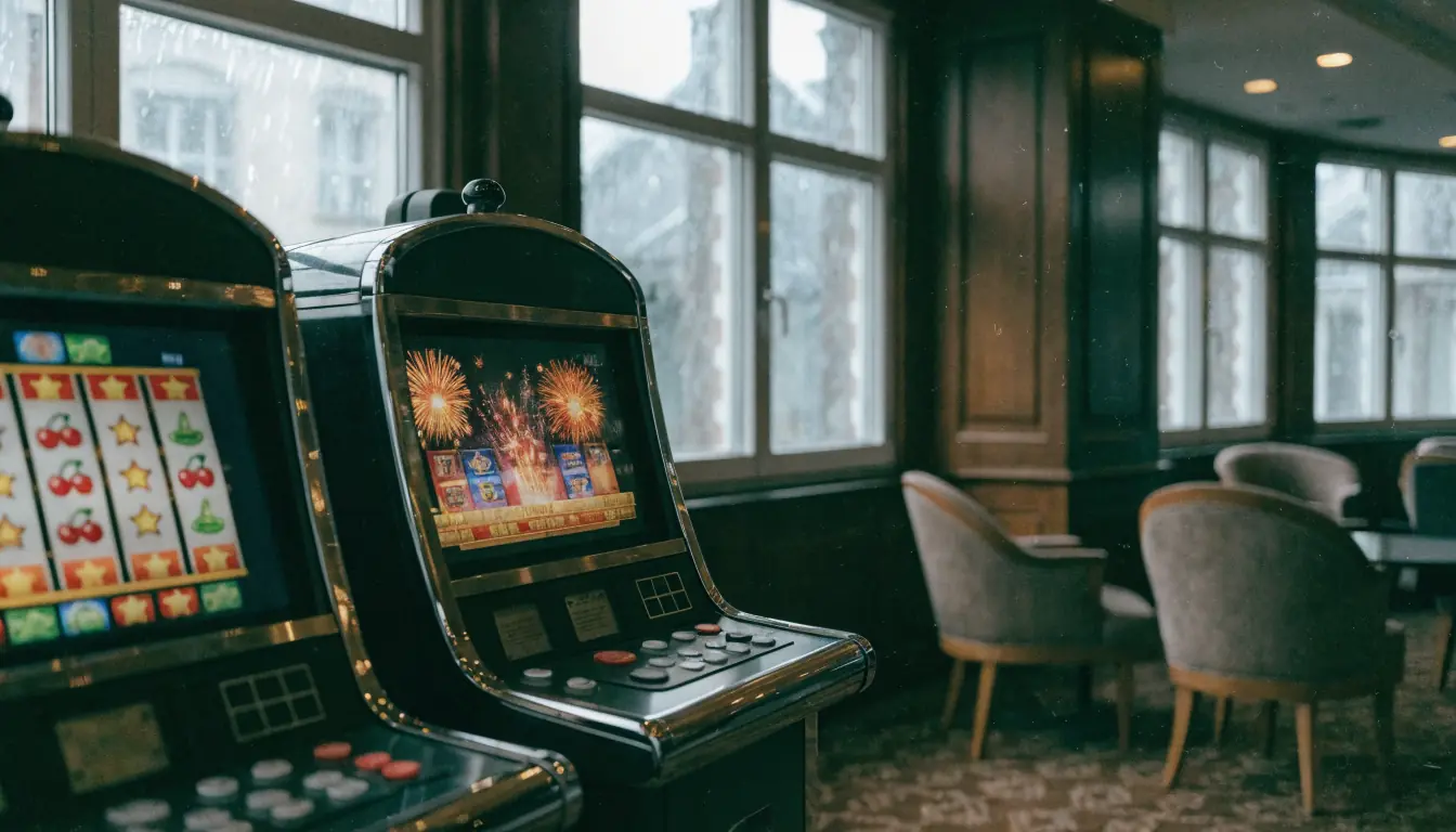 Zwei Spielautomaten, unterschiedliche Gewinnhäufigkeit.