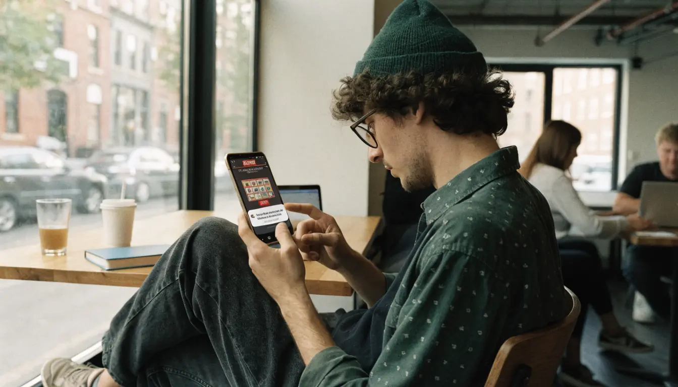 Freispiele‑Benachrichtigung auf Smartphone, zeigt Bonus