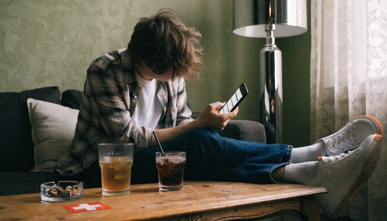 Spieler stellt Einzahlungslimit im Handy ein